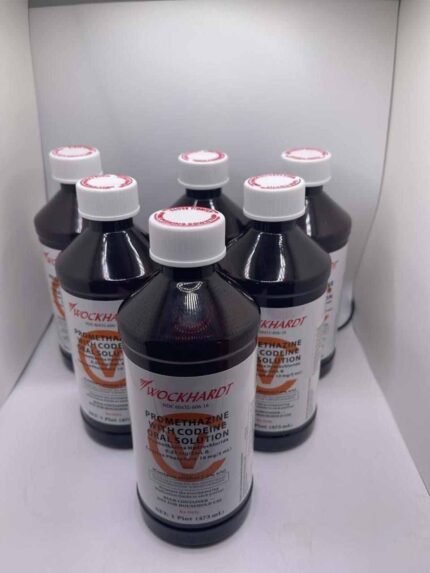 Wockhardt Promethazine Codeine Syrup Plain bottle for cough and cold treatment