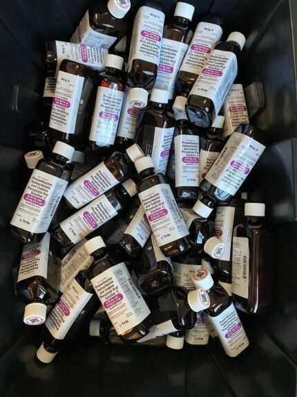 Promethazine Codeine Syrup for cough and allergy relief – prescription bottle