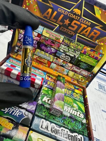 Gold Coast Clear THC Vape Carts - Premium 510 Vape Cartridge