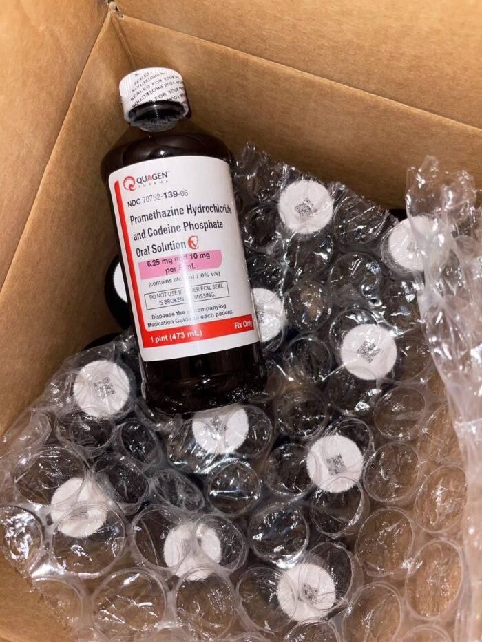 Quagen Promethazine Hydrochloride and Codeine Phosphate Oral Solution bottle