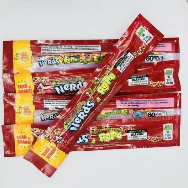 Medicated Nerd Ropes 600mg Medicated Nerd Ropes 600mg